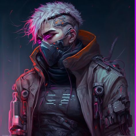 Sci Fi Magic, Cyberpunk Noir, Cyberpunk People, Cyberpunk Character Design, Cyberpunk Character Art, Cyberpunk Game, Dystopian Cyberpunk, Cyberpunk Games, Sci Fi Rpg