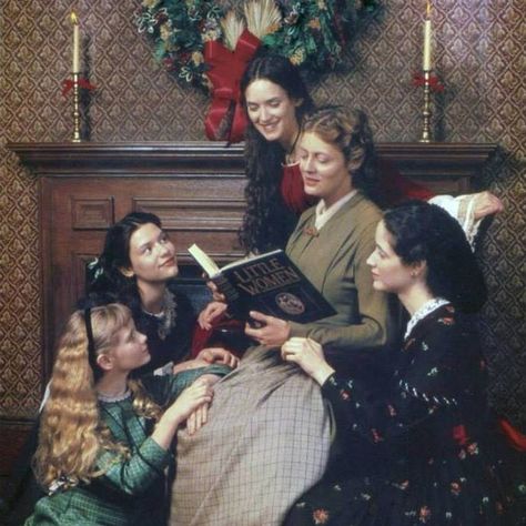 Little Women (1994) with Winona Ryder as Jo, Claire Danes as Beth, Kirsten Dunst as Amy, Trini Alvarado as Meg, Susan Sarandon as Marmee Little Women 1994, Little Women Costumes, Colleen Atwood, Claire Danes, I Love Cinema, Little Women, Winona Ryder, Michael Fassbender, Steve Mcqueen