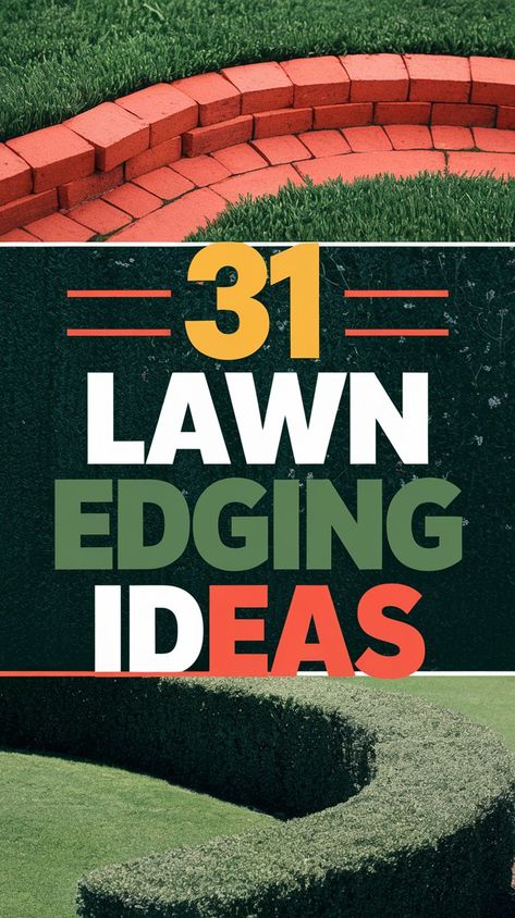 31 Lawn Edging Ideas You Can Do with Wood Front Yard Edging Ideas, Yard Edging Ideas, Lawn Edging Ideas, Garden Lawn Edging, Yard Edging, Concrete Edging, Wood Raised Garden Bed, Boost Curb Appeal, Garden Areas