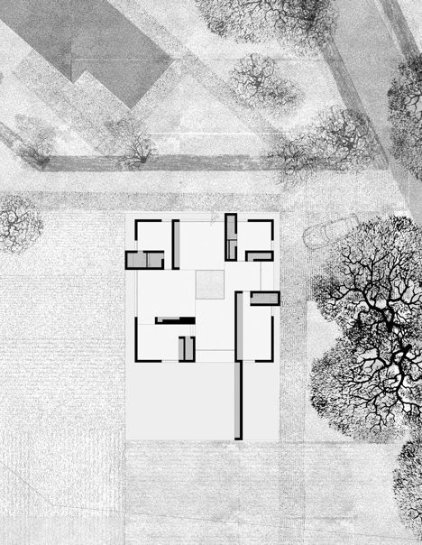 House Enniskerry 4: Section Drawing Architecture, Landscape Architecture Plan, Architecture Drawing Presentation, Moore House, Boho Bedroom Design, Landscape Architecture Drawing, Architecture Drawing Plan, Plans Architecture, Casa Patio