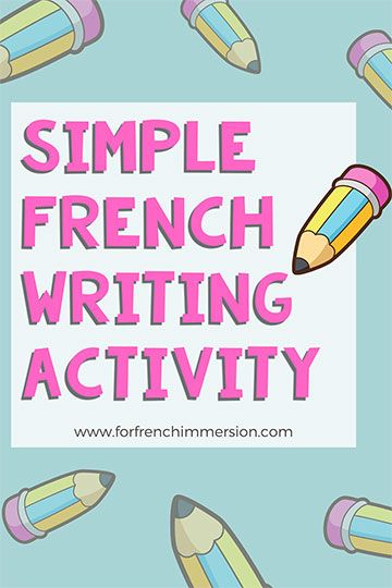 Grade 3 French Immersion, French Language Learning Kids, Teaching French Immersion, French Adjectives, French Immersion Resources, Assignment Ideas, French Sentences, Fun Writing Activities, Gorgeous Handbags