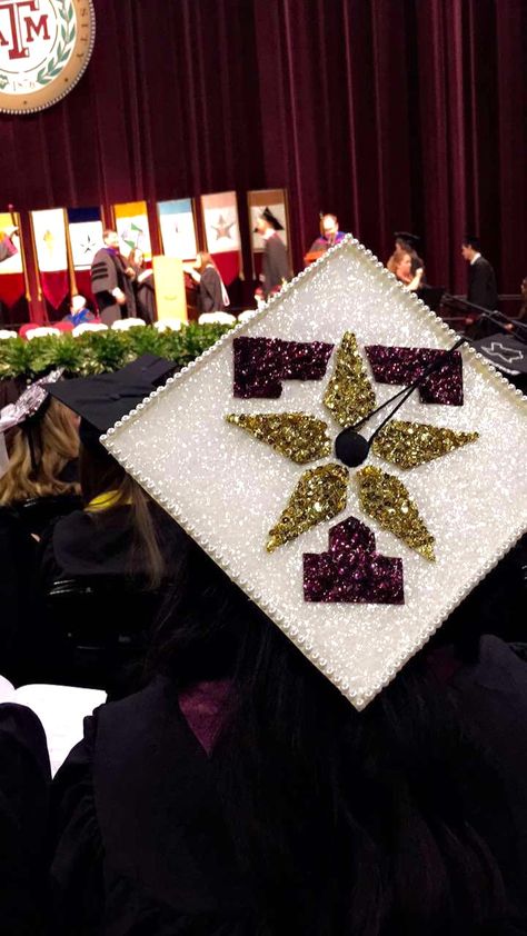 Texas A&M graduation cap Texas A&m Graduation Cap, Texas State Graduation Cap, Texas State University Graduation Cap, Aggie Ring Dunk, Ring Dunk, Graduation Goals, Aggie Ring, Texas Aggies, University Graduation