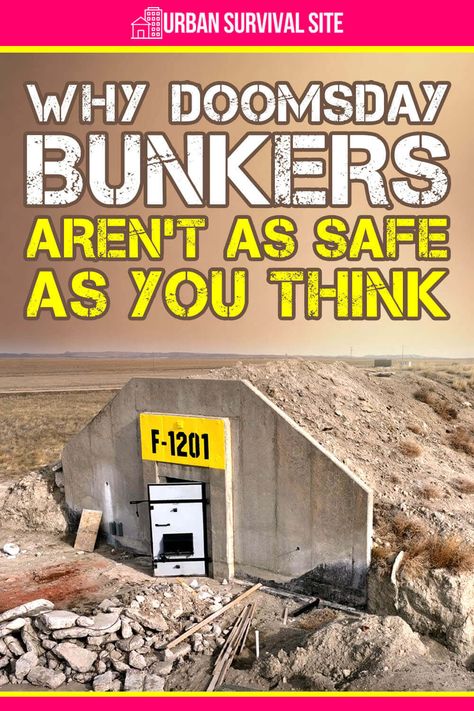 Is building a doomsday bunker a good idea? In this article, we'll go over the pros and cons of building an underground bunker. Home Plan Ideas, Underground Bunker Plans, Bunker Ideas, Survival Bunker, Luxury Bunkers, Building A Bunker, Underground Home, Underground Bunkers, Bunker Home