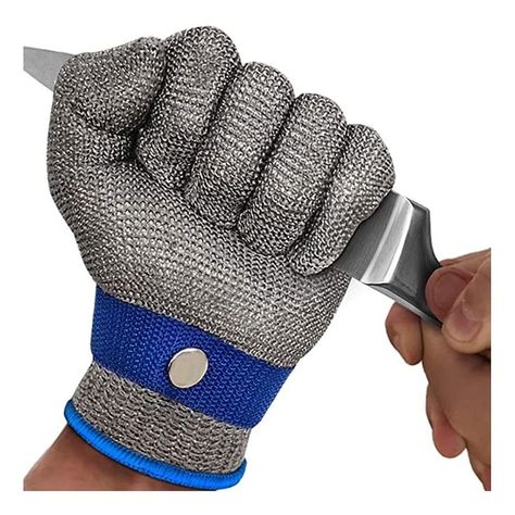 LCYDMJ Cut Resistant Gloves Safety Work Gloves Outdoor Gardening Steel Wire Gloves, Safe and Durable (Size : 10pcs/XL) Metal Glove, Shucking Oysters, Mesh Gloves, Cut Resistant Gloves, Hand Gloves, Gardening Gloves, Protective Gloves, Meat Cuts, Stainless Steel Mesh