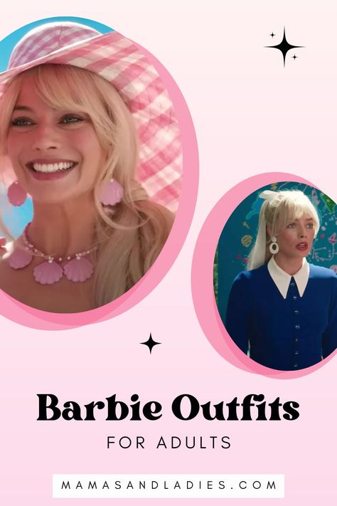 The Barbie Movie inspired a lot of us to dress up like Barbie and Margot Robbie. But how do we dress up like Barbie as adults?! We've got several Barbie outfit inspos for you. Tap Visit for Barbie outfits for adults and find out where to shop for them. Barbie Robbie Margot, Barbie Dress Up Ideas For Adults, Barbie Movie Outfits Margot Robbie, Dress Up Like Barbie, Barbie Outfits For Women, Margot Robbie Barbie Outfits, Barbie Party Outfit, Barbie Movie Outfits, Barbie Outfit Ideas