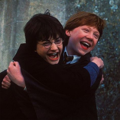 Hp Funny, Movie Duos, Ron And Harry, Harry Potter Ron, Harry Potter Icons, Duos Icons, Harry Potter Scene, Images Harry Potter, Hogwarts Aesthetic