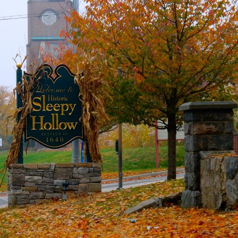 Welcome to Sleepy Hollow NY Sleepy Hollow Ny, Sleepy Hollow New York, The Legend Of Sleepy Hollow, Halloween Decor Diy, Diy Halloween Decor, Sleepy Hollow, Autumn Beauty, Best Seasons, Autumn Cozy