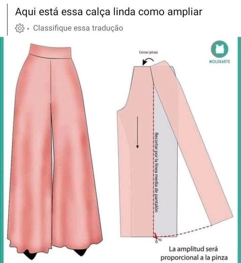 Plazo Pant, Wide Leg Pants Pattern, Pant Skirt, Clothing Pattern Design, Trousers Pattern, Trouser Pattern, Dress Sewing Tutorials, Sewing Fashion, Sewing Clothes Women