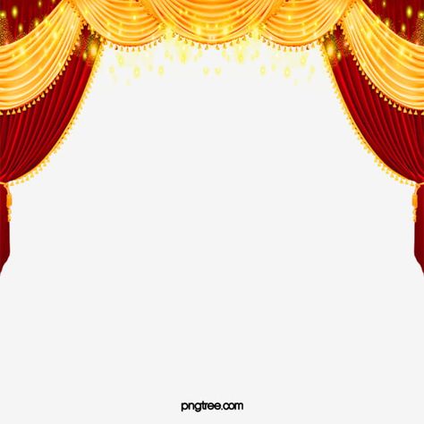 Curtain Illustration, Golden Curtains, New Year Typography, Digital Wedding Invitations Design, Curtains Vector, Oil Painting Background, Hand Painted Frames, Photoshop Backgrounds Free, Invitations Design