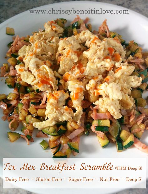 Thm Deep S, Tex Mex Breakfast, Trim Healthy Mama Breakfast, Breakfast Scramble, Thm Breakfast, Trim Healthy Recipes, Trim Healthy Mama Plan, Trim Healthy Momma, Lasagna Noodles