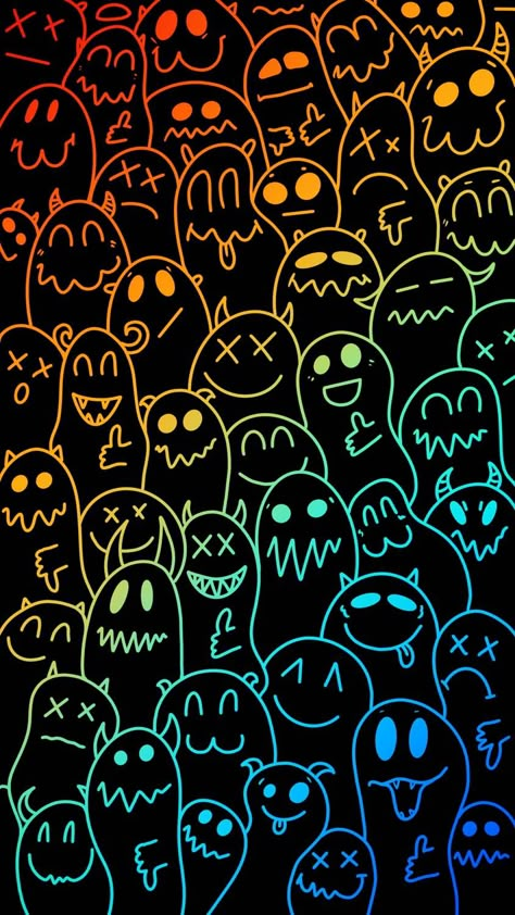 Halloween Wallpapers - Page 2 Of 9 - IPhone Wallpapers : iPhone Wallpapers Acid Wallpaper, Iphone Wallpapers Hd, Wallpaper 8k, Wallpapers Ipad, Nature Iphone Wallpaper, Halloween Wallpapers, Witchy Wallpaper, Cute Black Wallpaper, Wallpaper Doodle