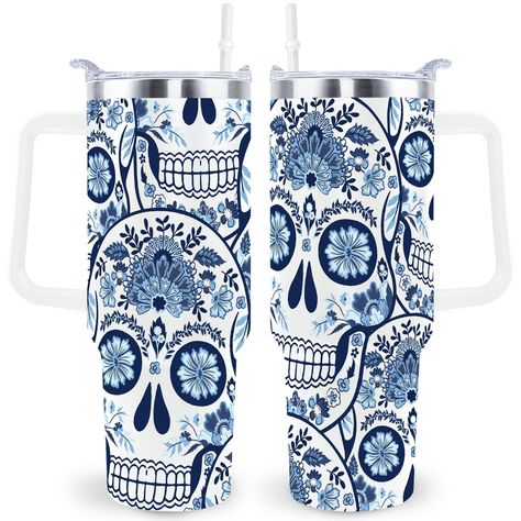 Halloween Cups Designs, Classic Goth, Goth Gifts, Tumbler Halloween, Halloween Goth, Spooky Skeleton, Skull Gifts, Halloween Cups, Mug With Handle Halloween Cups Designs, Tumbler Ideas Diy, Tumbler Wrap Ideas, Goth Design, Classic Goth, Tumbler Designs Sublimation, Sublimation Tumbler Ideas, Goth Gifts, Tumbler Wrap Template