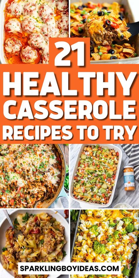 Discover a world of hearty healthy recipes with our easy clean eating healthy casserole recipes. From low-calorie, nutrient-packed recipes to family-friendly, guilt-free comfort food, we've got you covered. Dive into delicious one-pot dinners, whether you're into gluten-free, keto, or Whole30. These easy, light, and satisfying baked casserole recipes are perfect for meal prep and weight loss goals. Explore the best weeknight dinners with our dump dinners. Baked Casserole Recipes, Easy Healthy Casserole Recipes, Low Calorie Casserole, Easy Healthy Casseroles, Healthy Chicken Casserole, Healthy Casserole, Low Fat Dinner, Healthy Casserole Recipes, Dump Dinners