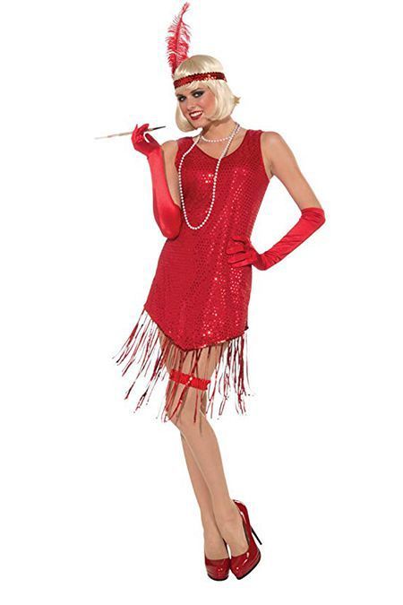 12 Great Gatsby Halloween Costumes - Best 1920s Halloween Costumes 1920s Halloween Costume, 1920s Flapper Costume, Sequin Costume, Gatsby Costume, Flapper Style Dresses, Jazz Dress, Red Sequin Dress, Holiday Clothing, Flapper Costume