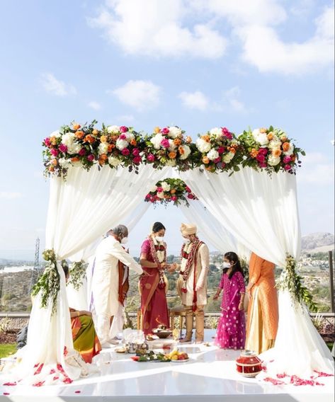 Marriage Lawn Design, Floral Mandap, Mandap Design, Lawn Design, Mandap Decor, Desi Wedding Decor, Desi Wedding, Wedding Decor Elegant, Wedding Decor