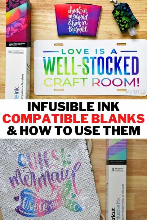 Infusible Ink Pens Projects, Cricut Infusible Ink Projects, Infusible Ink Projects, Cricut Tricks, Infusible Ink Blanks, Cricket Maker, Pen Projects, Custom Crafts, Infusible Ink Transfer Sheets