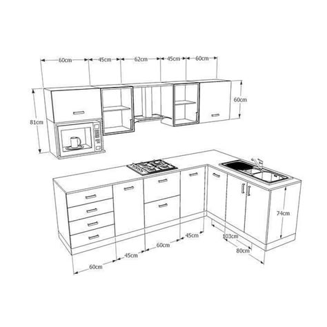 Useful Kitchen Dimensions And Layout - Engineering Discoveries Kitchen Cabinet Dimensions, Kitchen Cabinet Sizes, Best Kitchen Layout, Tiny Kitchen Design, Kitchen Cabinet Layout, Kitchen Measurements, Kitchen Layout Plans, Kitchen Modular, Modular Kitchen Designs