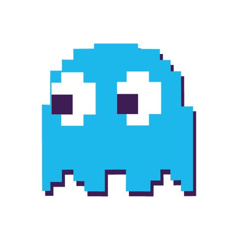 Pac Man Ghost, Pacman Ghost, Blue Ghost, Ghost Png, Pac Man, Inside Jokes, Art Inspo, Ghost, Mario Characters