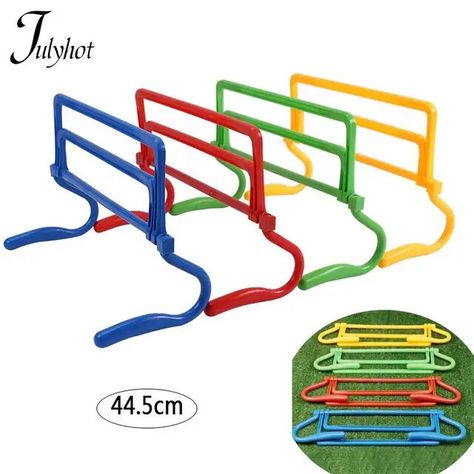 Foldable Football Agility Training Hurdles are designed to enhance speed, coordination, and agility for football players of all levels. With adjustable height options and a durable construction, these hurdles offer a versatile and challenging training platform. The ultra-stable base ensures secure training, while the foldable design allows for easy storage and transportation. Incorporate these hurdles into your training regimen to improve knee lift, jumping ability, speed, ag Football Training Equipment, Dream Home Gym, Soccer Accessories, Football Workouts, Agility Training, Speed Training, Football Training, Soccer Training, Training Equipment