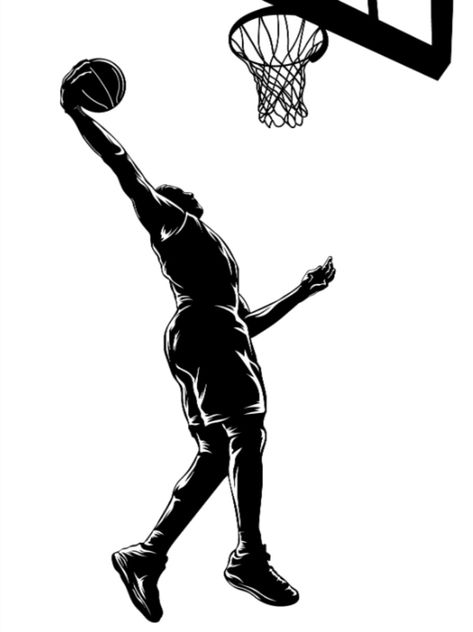 I will just need 24 hours to draw clean silhouette,stencil,line art.You send me reference image first I will make a line art or a silhouettes,or stencil so I will make a highlight if you need a highlight send the file to you revision done Basketball Drawings, Basketball Silhouette, Silhouette Drawing, Silhouette Stencil, Reference Images, Silhouette Design, To Draw, Line Art, Vector Free