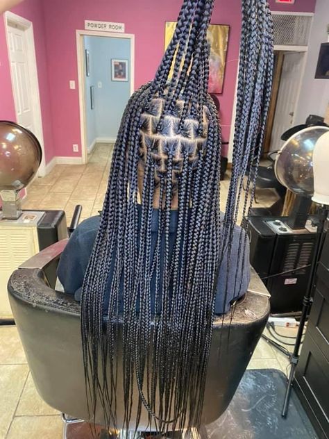 Knotless Box Braids, Cute Box Braids, Individual Braids, Big Box Braids, Big Box Braids Hairstyles, Goddess Braids Hairstyles, Braids Hairstyles Pictures, Cute Box Braids Hairstyles, Pelo Afro