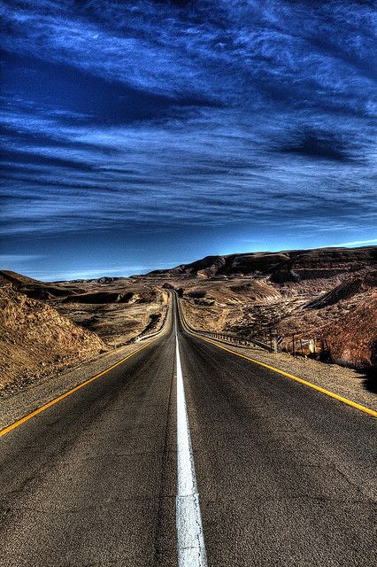 Highway Aesthetic, Hdr Pictures, Safety Video, Hdr Photos, Beautiful Roads, In The Middle Of Nowhere, Middle Of Nowhere, Hdr Photography, Open Road