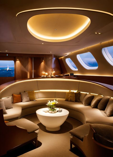 Step into the lavish lounge interior of the Airbus A380 aircraft, where first-class passengers enjoy a Zen garden-like ambiance. 🌿✈️ #luxurytravel #aviation #firstclass #airbus #a380 #interiordesign #serene #tranquility First Class Lounge, Aesthetic Bedrooms, Lounge Interior, Air Lounge, Lounge Interiors, Airbus A380, Lounge Design, Dec 1, Aesthetic Bedroom