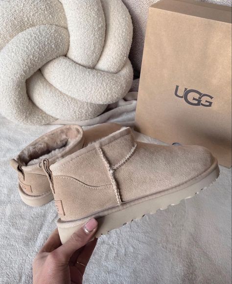 Socks With Uggs, Uggs Ultra Mini, Ugg Sand, Ugg Ultra Mini Boots, Uggs Mini, Cozy Closet, Ultra Mini Uggs, Ugg Mini Boots, Winter Uggs