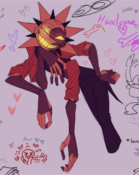 Slaughtered.in.art on Instagram Eclipse Fnaf, Eclipses Art, Fnaf Crafts, Daycare Attendant, Demon Baby, Sun And Moon Drawings, Moon Eclipse, Animatronic Fnaf, Moon Drawing