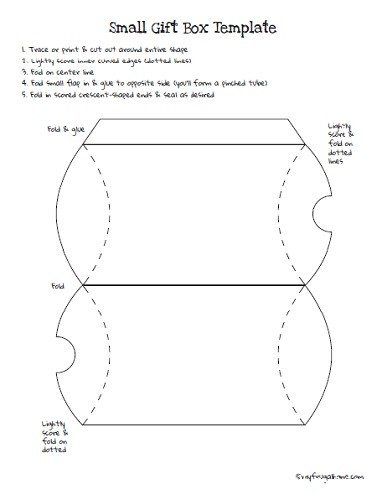 Free Pillow Box Template, Small Gift Box Template, Pillow Box Template, Envelope Template Printable, Pillow Boxes, Printable Box, Free Printable Gifts, Kit Ideas, Gift Box Template