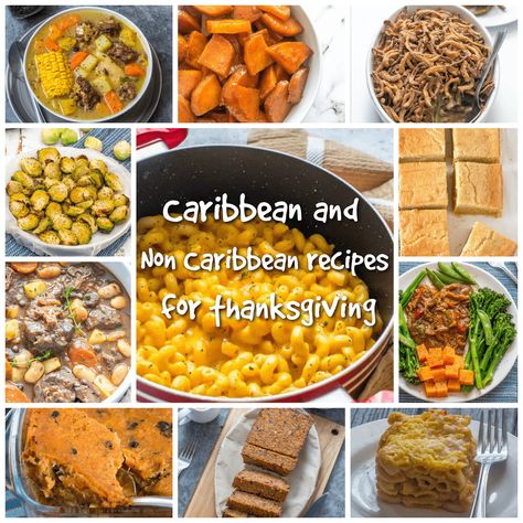 Caribbean Thanksgiving, Thanksgiving Turkey Recipe, Mashed Plantains, Potato Pudding, Steamed Cabbage, Crab Dishes, Thanksgiving Recipe, Seafood Seasoning, Turkey Recipe