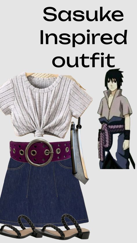 #sasuke #naruto #ifollowbacktysm Sasuke inspired outfit!🍅 Naruto Inspired Outfits, Sasuke Outfit, Sasuke Naruto, Inspired Outfits, Naruto, Outfit Inspirations