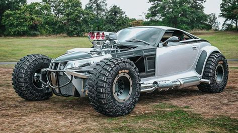 The Dune Buggy Reimagined – Plymouth Prowler Off-Road Hot-Rod Design! Plymouth Prowler Custom, Dune Buggy Off Road, Rock Crawler Buggy, Off Road Buggy Plans 4x4, Jeep Xj Rock Crawler, Plymouth Prowler, Off Road Buggy, Cars Jeep, Truck Bed Camper