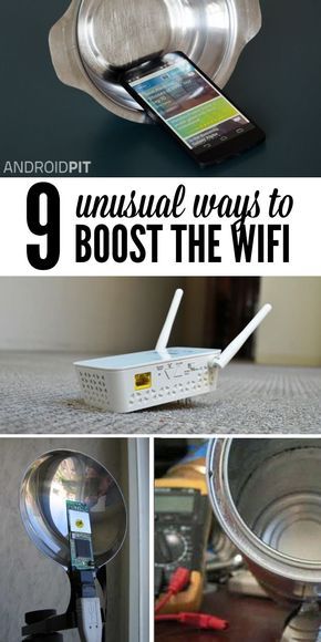 If you have wifi, and most of us do, then you have had times when your signal could be better. Forget the classic ways to try and boost your signal. Check out these unusual ways of getting more bars without having to strain to hard. Diy Electronics Hacks, Wifi Booster Diy, Wifi Signal Booster, Wifi Mesh, Wifi Hack, Best Android Phone, Wifi Booster, Crazy House, Wifi Extender