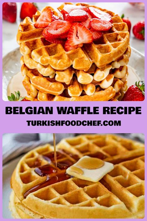 A Belgian waffle recipe may be the easiest thing to make. That is why many people think they are the easiest thing to cook. And believe it or not, a Belgian waffle recipe beats out even the most expensive and elaborate waffle makers around. It is simply that Belgian waffles come together well. It makes them great when you have a huge crowd at your next party. And when you are preparing the Belgian waffle recipe at home, the only things you need are flour, yeast, water. Easy Belgian Waffle Recipe, Best Belgian Waffle Recipe, Belgian Waffle Recipe, Belgian Waffles Recipe, Cinnamon Waffles, Thing To Make, Waffle Recipe, European Recipes, Cinnamon Milk