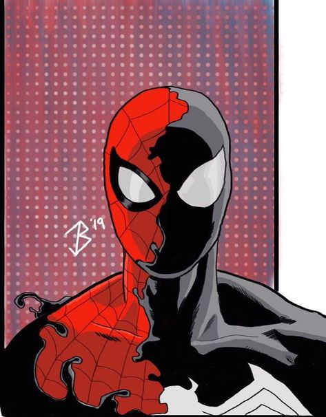 Marvel Art Drawings, All Spiderman, Symbiote Spiderman, Image Spiderman, Spiderman Drawing, Bd Art, Spiderman Art Sketch, Black Spiderman, Marvel Drawings