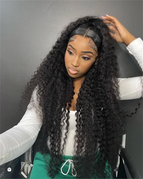 Lace Front Wigs Deep Wave, Wigs Deep Wave, Deep Wave Human Hair, Frontal Wig Hairstyles, Braids Wigs, Birthday Hairstyles, Curly Bob Wigs, Girl Braided Hairstyles, Lace Fronts