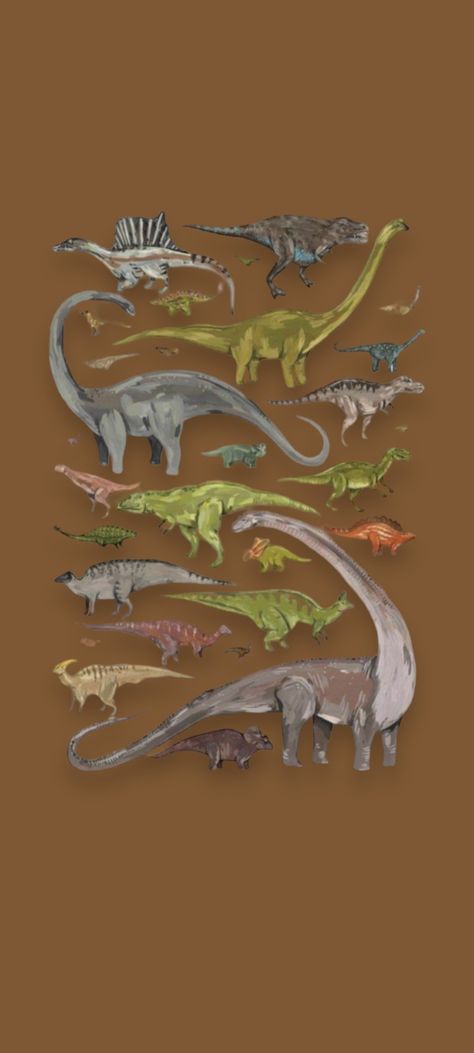 #brown #dinosaur #dinosaurs #wallpaper #brown #aesthetic Dinosaur Homescreen, Dino Wallpaper Iphone Aesthetic, Halloween Dinosaur Wallpaper, Dinosaur Aesthetic Wallpaper, Stegosaurus Wallpaper, Dinosaur Lockscreen, Dinosaur Wallpaper Aesthetic, Aesthetic Dinosaur Wallpaper, Dinosaur Wallpaper Iphone