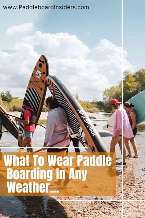 Stay stylish and comfortable on your paddle board with our complete guide on what to wear paddle boarding throughout the year! Paddleboarding Outfit, Stand Up Paddle Boarding Outfit, Paddle Boarding Outfit, Standup Paddle Board Pictures, Stand Up Paddle Boarding, Stand Up Paddling, Water Resistant Jacket, Standup Paddle Board, Cold Season