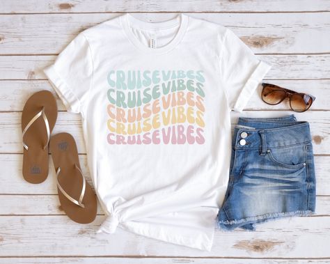 Excited to share the latest addition to my #etsy shop: Cruise Shirts, Cruise Vibes Shirts, Cruise Lover Shirts, Travel Shirt, Matching Vacation Shirts, Cruise T-shirt, Cruise Life Shirt https://etsy.me/43PA9ir #cruisevibesshirt #cruiseshirts #vacationshirt #cruisevibes Tshirt Prints, Htv Shirts, Sublimation Crafts, Baby Shower Shirts, Music Png, Western Designs, Baby Due, Country Music Shirts, Shirt Sublimation