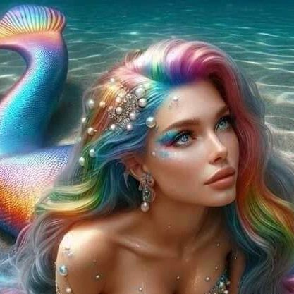 ariel_disney on Instagram: "Rainbow🧜🏻‍♀️🌈" Mermaid Artwork, Ariel Disney, Siren Mermaid, Rainbow Mermaid, Disney Ariel, Beautiful Mermaids, Pisces Zodiac, Monster Girl, Sirens