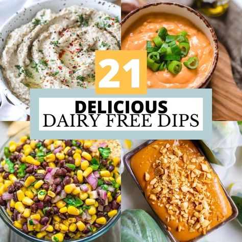 Non Dairy Chip Dip, Dairy Free Chip Dip Recipes, Non Dairy Dip Recipes, Dairy Free Mexican Dip, Dips Without Dairy, Dairy Free Party Dips, Dairy Free Chip Dip, Non Dairy Dips, Dairy Free Dessert Dip