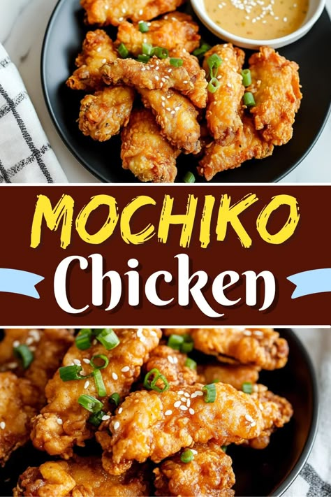 This incredible mochiko chicken is a true Hawaiian delicacy! It's sweet, savory, crunchy, and an absolute delight. Mochiko Chicken Recipe Hawaii, Hawaii Chicken Recipes, Chocolate Butter Mochi Recipe, Mochiko Chicken Recipe, Hawaiian Food Recipes, Shoyu Chicken Recipe, Polynesian Recipes, Chicken Long Rice, Shoyu Chicken