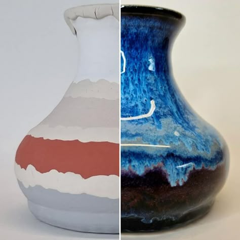 Amaco Glaze Layering, Glaze Layering, Aluminum Foil Art, Ceramics Pottery Mugs, Glaze Combinations, Amaco Glazes, Beginner Pottery, Ceramic Glaze Recipes, Pottery Videos