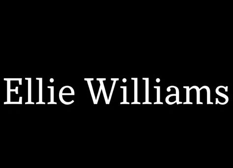 William Name, Ellie Williams, Character Names