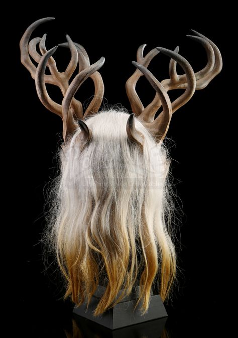 Deer Antler Headdress, Fantasy Antlers, Deer Headdress, Antlers Headpiece, Horns Aesthetic, Bone Crown, Antler Headpiece, Antler Headdress, Antler Crown