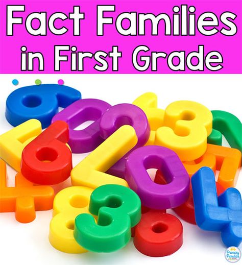 fact families: teach the commutative property of addition with the fun trick! Fact Family Games, Fact Families Activities, Commutative Property Of Addition, Autumn Teaching Ideas, Teach Family, Commutative Property, Addition Kindergarten, Subtraction Activities, Math Place Value