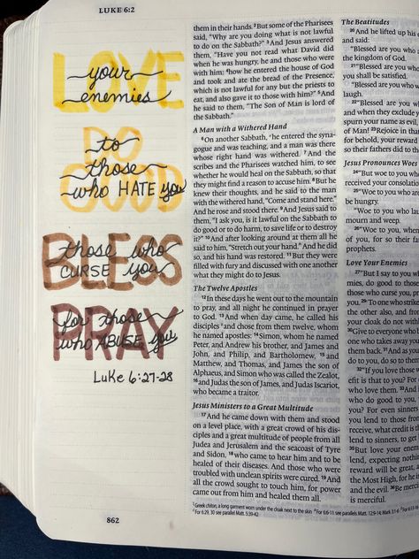 Luke 6 Bible Journaling, Luke 5 Bible Journaling, Beatitudes Bible Journaling, Luke 2 Bible Journaling, Luke Bible Journaling, God Widgets, Luke Bible, Luke 6 27 28, Christian Notes