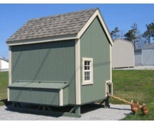 Extra Large Chicken Coops You'll Love | Wayfair Chicken Coop Large, Chicken Coop Kit, Urban Chicken Farming, Gambrel Barn, Portable Chicken Coop, Little Cottages, Coop Design, Coops Diy, Best Chicken Coop