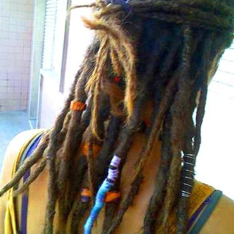 Beautiful Elf Locks, Female Dreads, Natural Hair Accessories, Beautiful Dreadlocks, Dreadlock Style, Dreadlock Styles, Dread Hairstyles, Cool Hair Color, Dream Hair